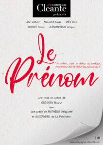 Affiche Le Prénom