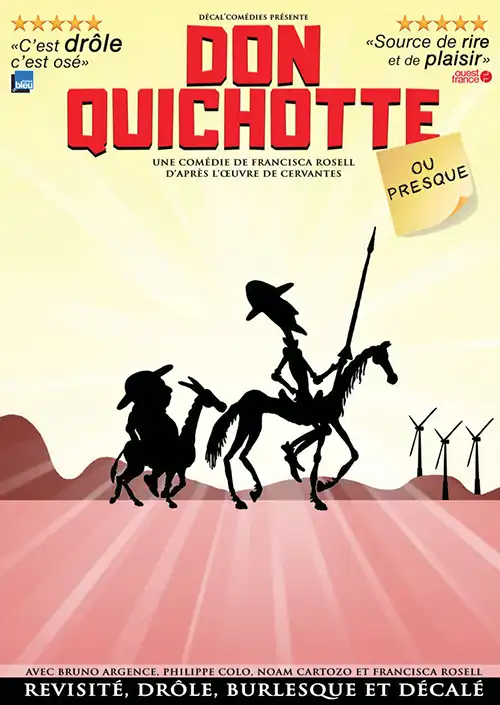Affiche Don Quichotte ou presque